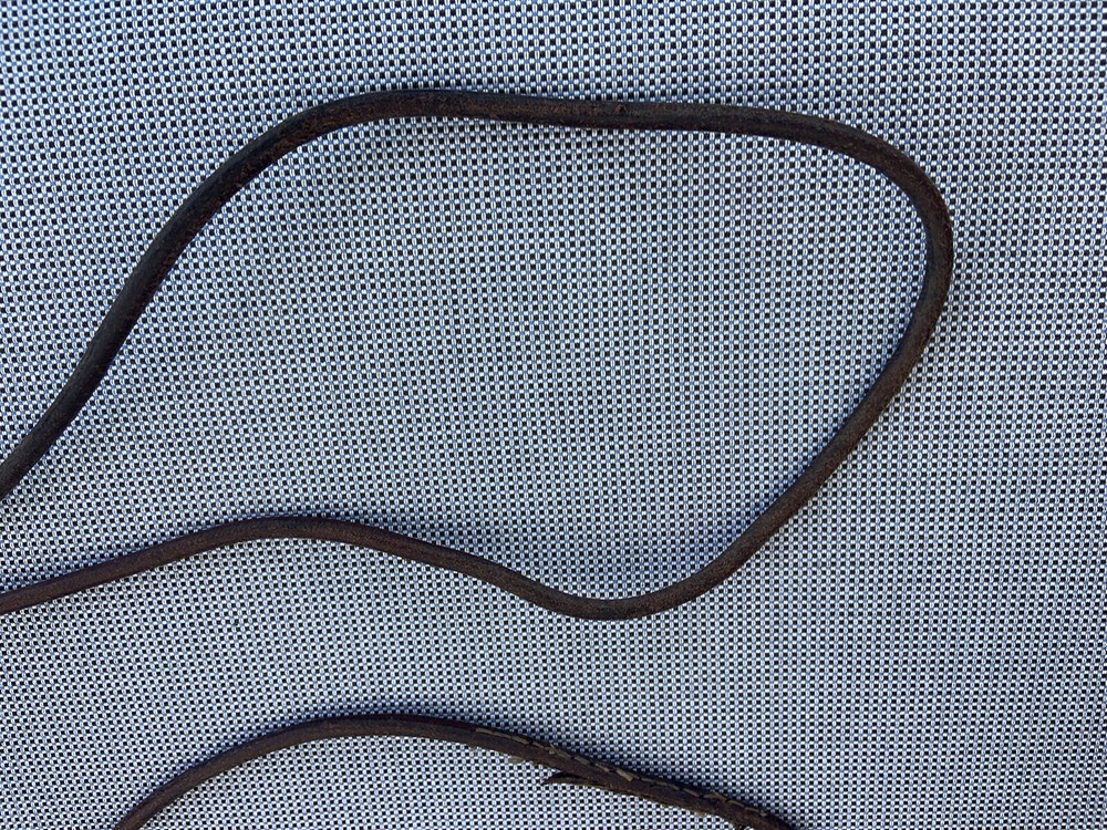 German WW2 leather cord rope