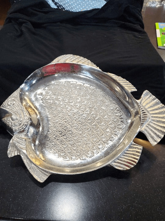 Cast Aluminum Fish Platter / Tray