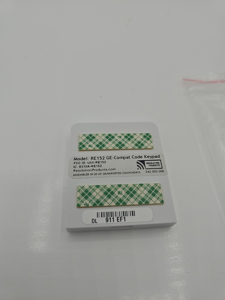 Genuine Original Resolution Products RE152 GE Compatible Code Keypad