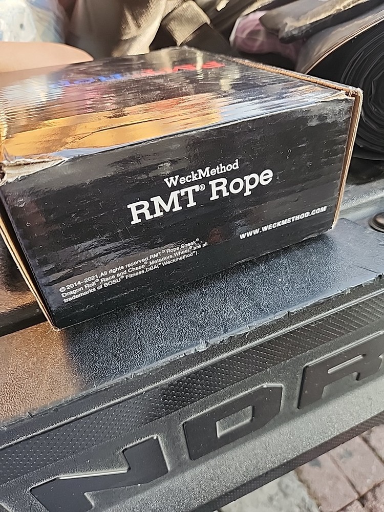 RMT Gym Rope 8' Black
