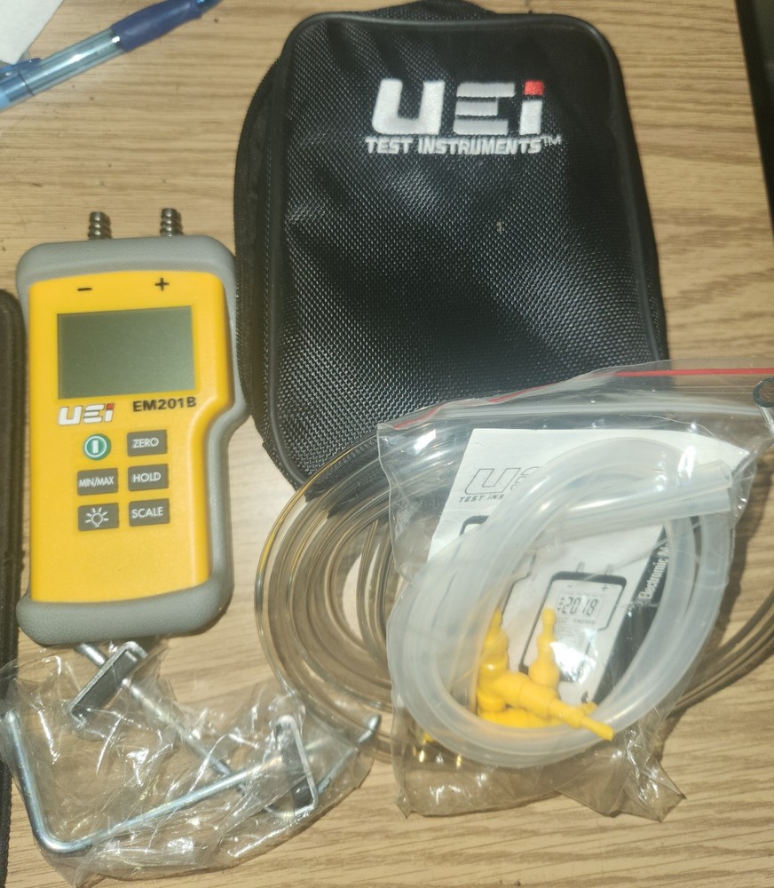 UEi EM201SPKIT Static Pressure Kit - Black