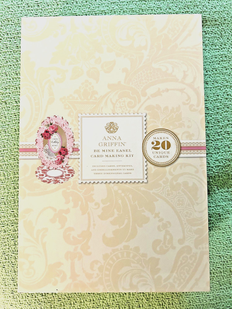Anna Griffin Be Mine Easel Card Making Kit AG832 ~Opened Intact