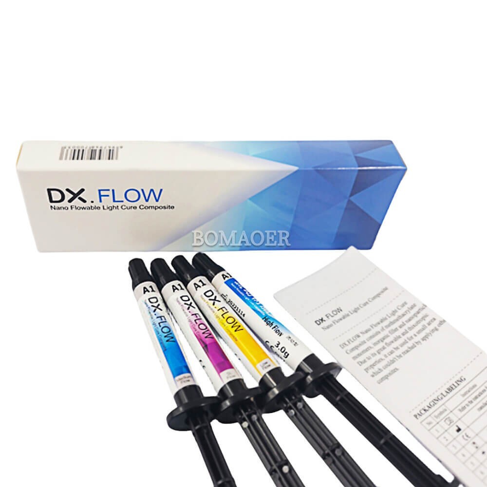 Dental Light curing Flowable Composite Resin U.LINK BASE DC&LC OA2 luting cement