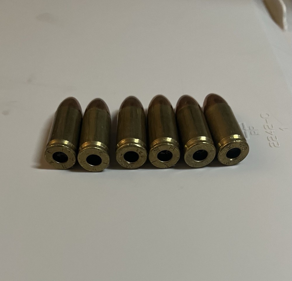 9MM LUGER SNAP CAPS (INERT TRAINING ROUNDS)