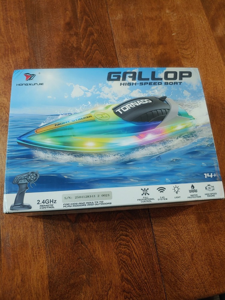 Remote Control Boat With LED Light