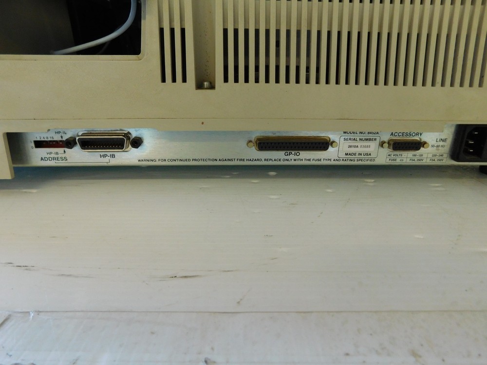 Hewlett Packard HP Diode Array Spectrophotometer 8452A (QXG94)
