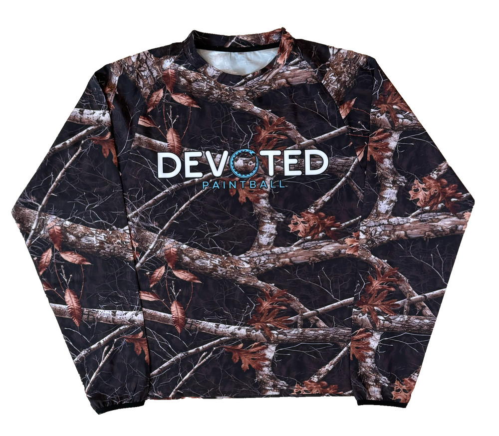 Devoted Shadow Timber Long Sleeve Jersey Sz 2XL