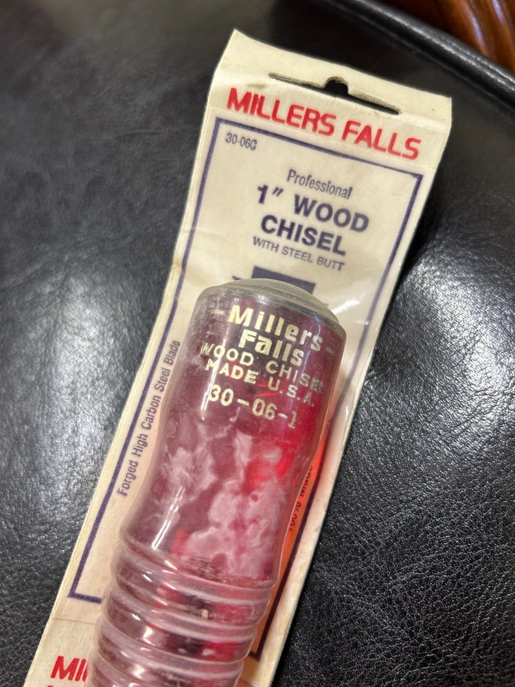 Vintage Millers Falls Butt Chisel No. 30-06-1