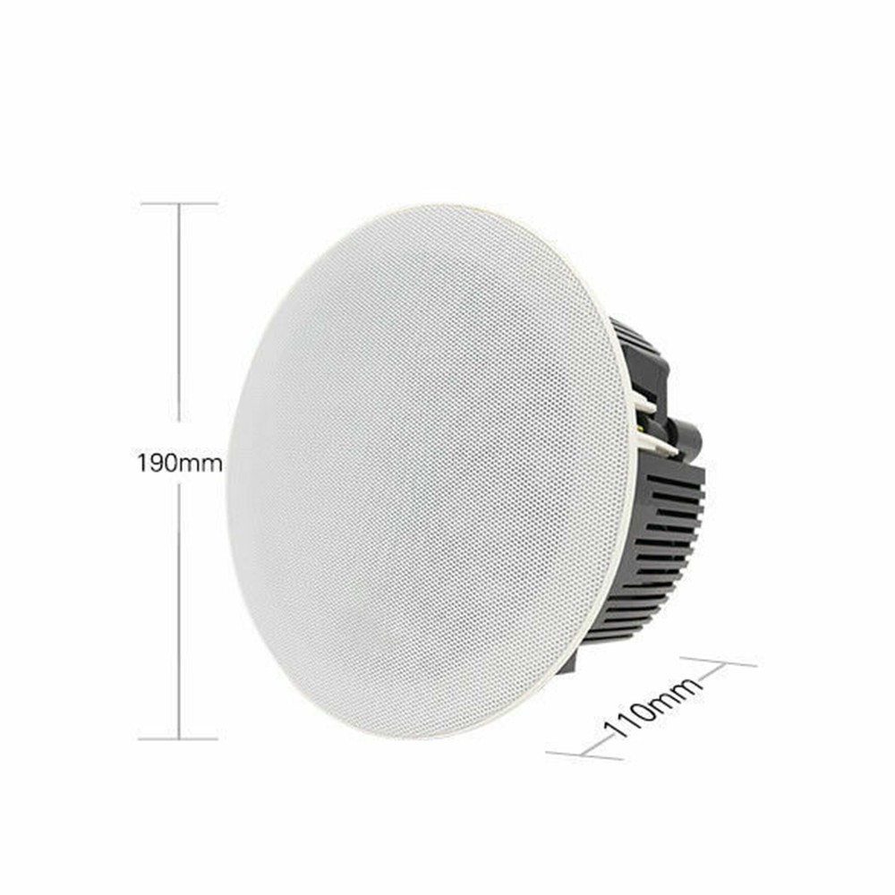 Active Ceiling Speaker Wireless Bluetooth Home Bathroom Ceiling Sub Speaker US