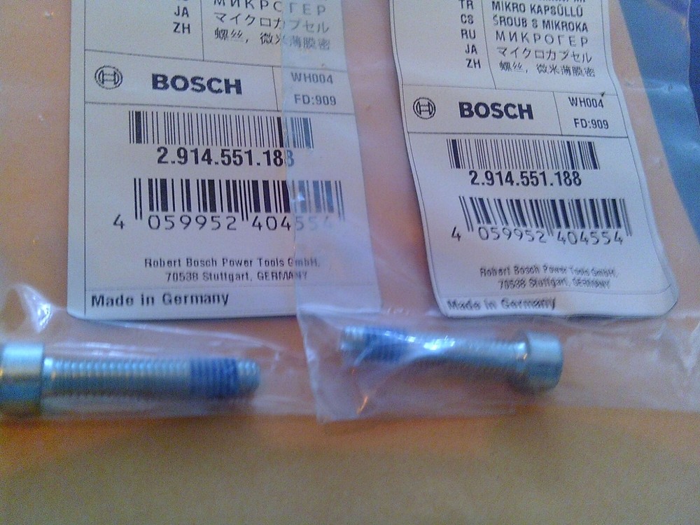 TWO !! Bosch Screws 2914551188