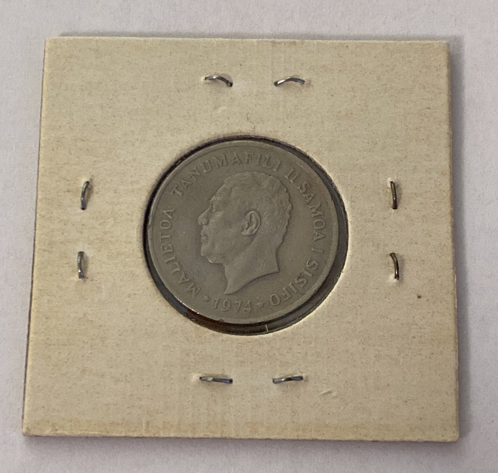 1974 Samoa 10 Sene Coin B16