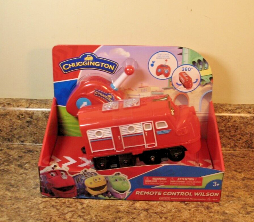 Chuggington Train Remote Control Wilson Set Sounds Music NEW