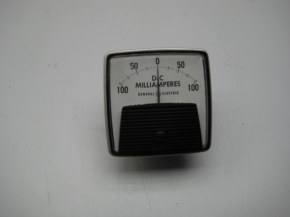 GENERAL ELECTRIC 100-0-100MA PANEL METER NSNP