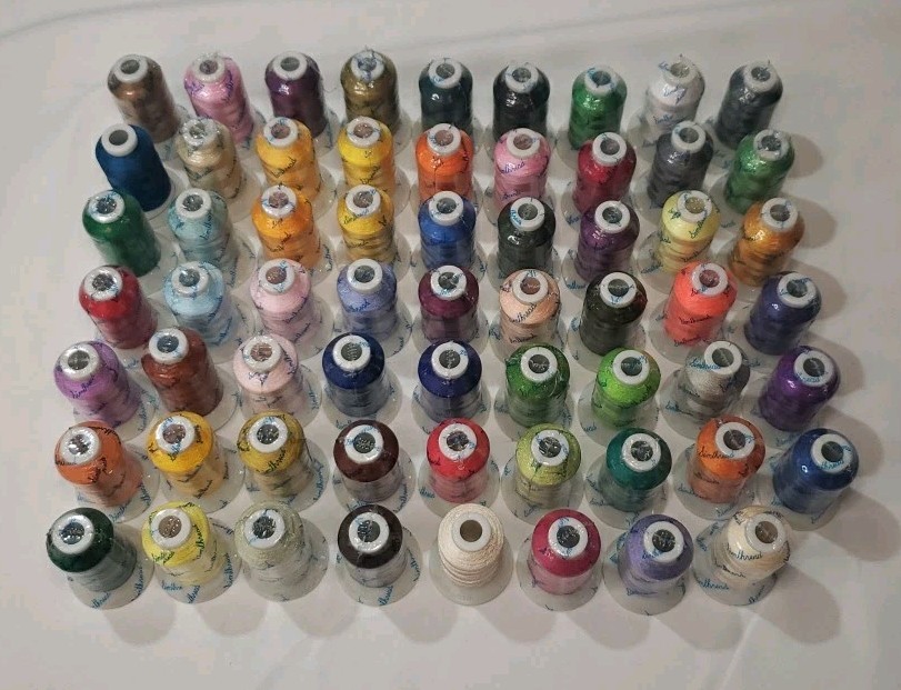 Polyester Embroidery Machine Thread Assorted Colors Mystery Lot