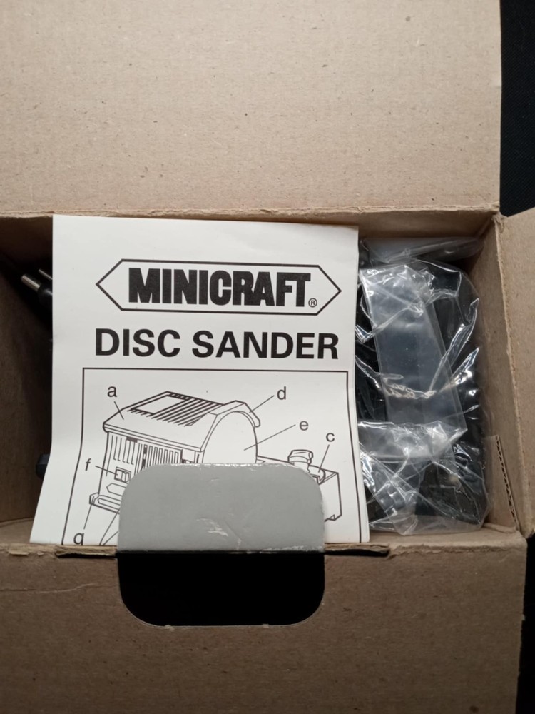 Minicraft Set- Benchsander, Orbital Sander, Precision Jigsaw, Drill Kit and more