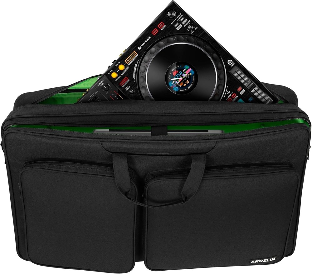 Secure DJ Controller Bag with Multiple Compartments