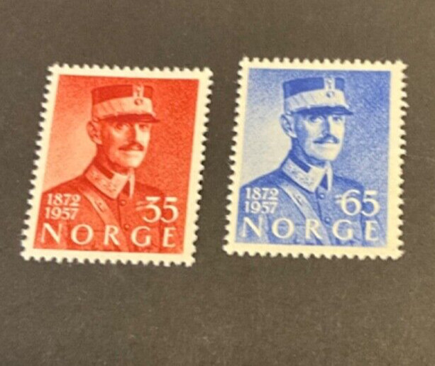 Norway Scott #358-9 never hinged