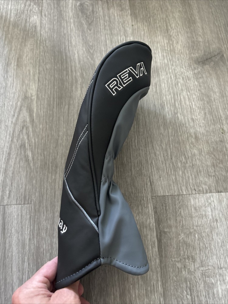 Callaway REVA Driver Headcover Black Gray EUC