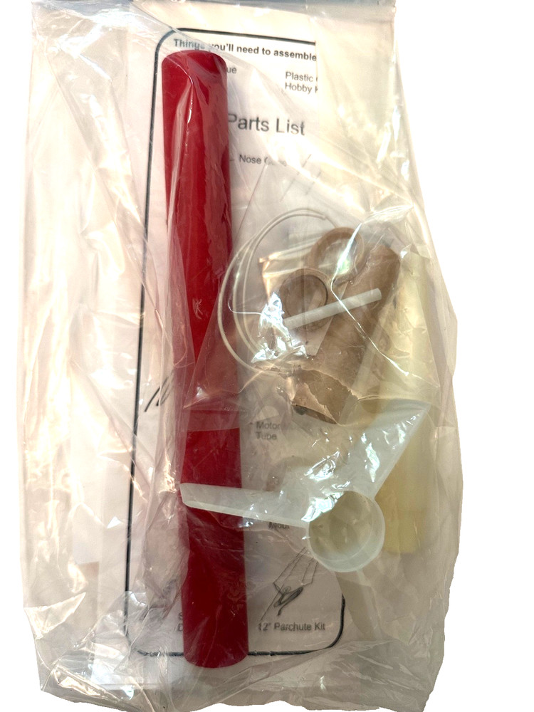 Starlight Minute Man Model Rocket #4355Factory Sealed 16" length