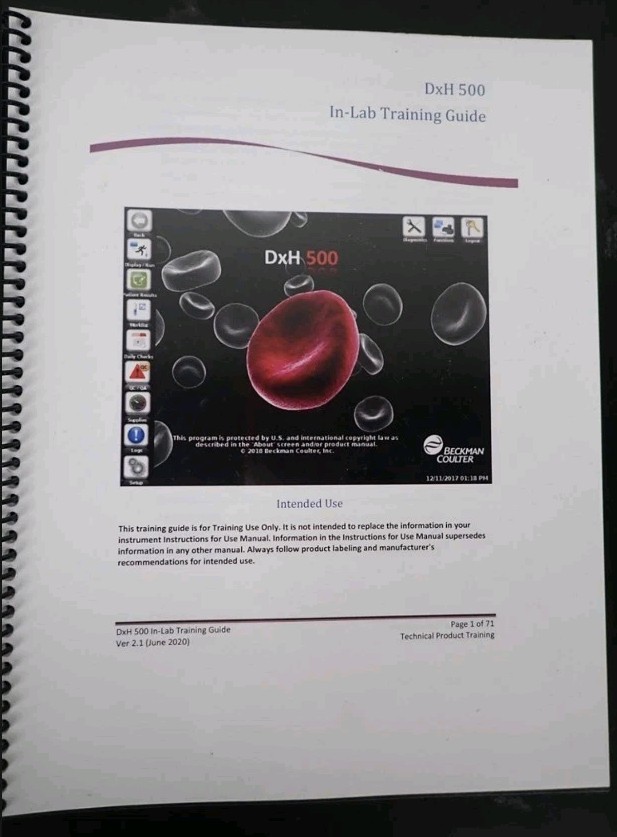 DxH 520 Hematology Analyzer 2023