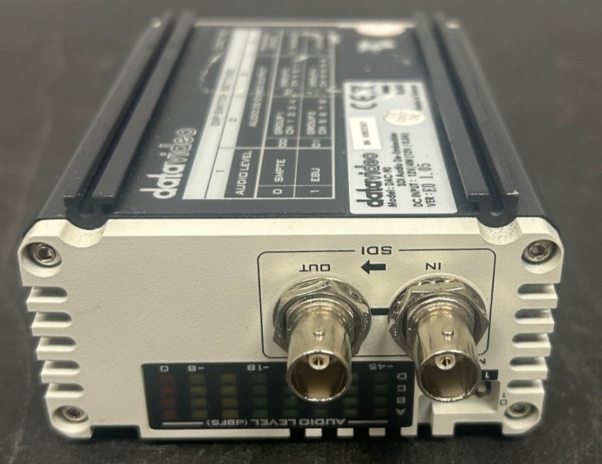 Datavideo DAC-90 SDI Audio De-Embedding Box