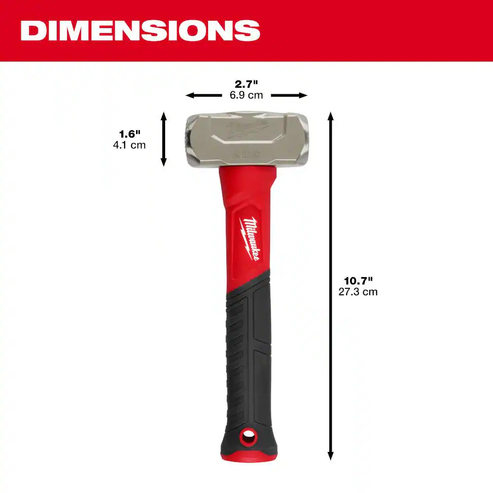 2 Lbs. Fiberglass Drilling Hammer