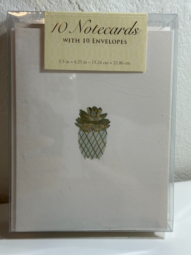 PUNCH STUDIO | REX & MOLLY 10 Notecards & 10 Envelopes