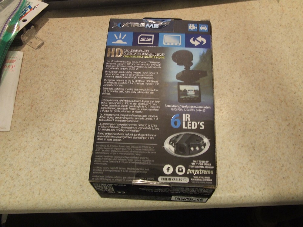 EXTREME HD DASHBOARD CAMERA