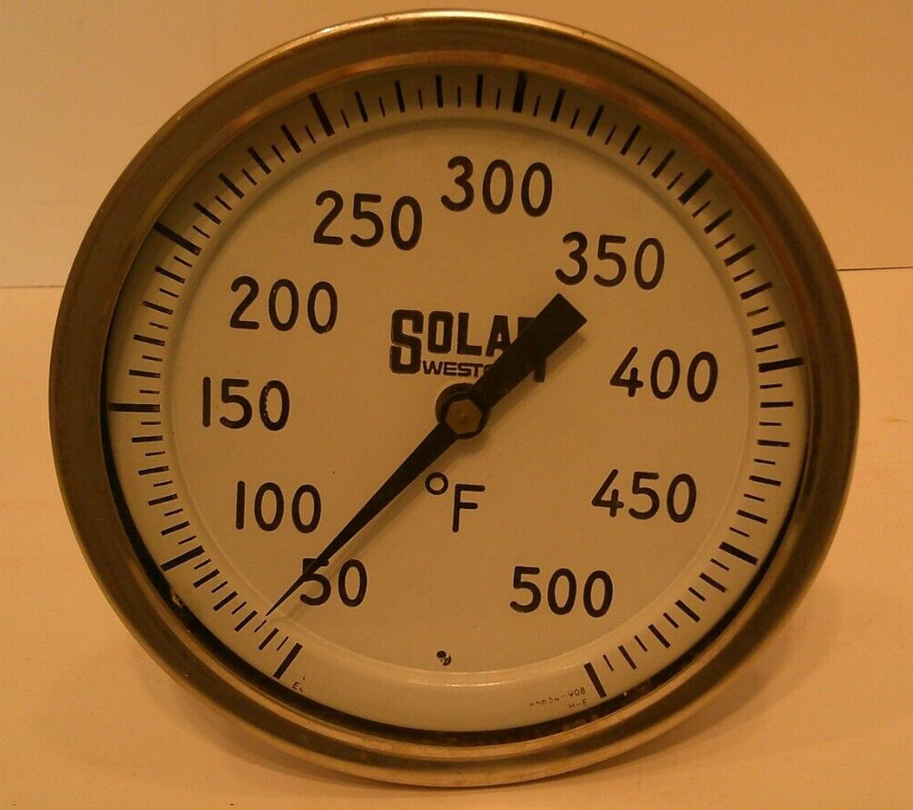 Solar WESTON THERMOMETER 50-500 Degrees