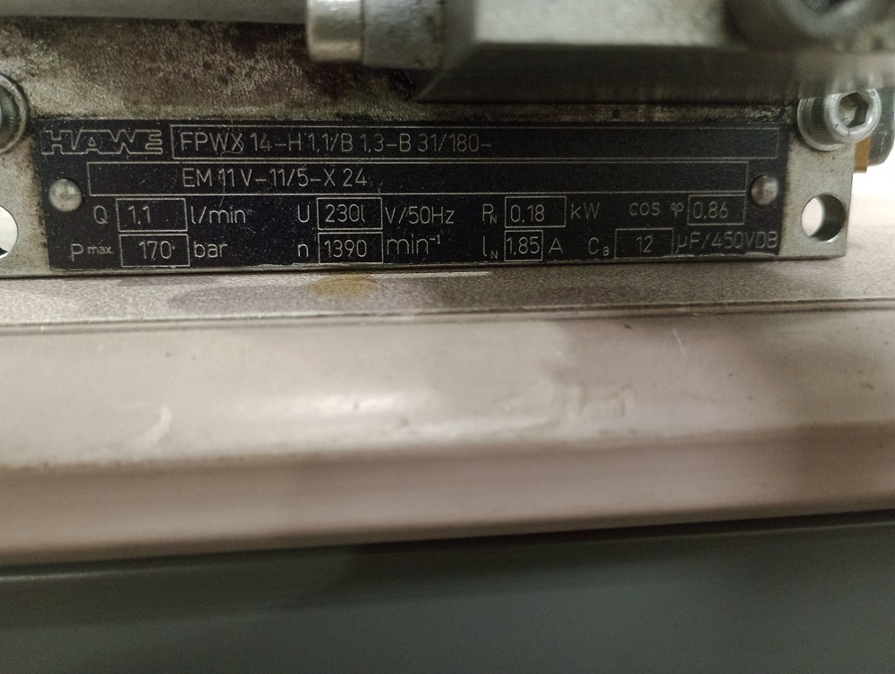 Hawe FPWX14-H11/B - hydraulic pump