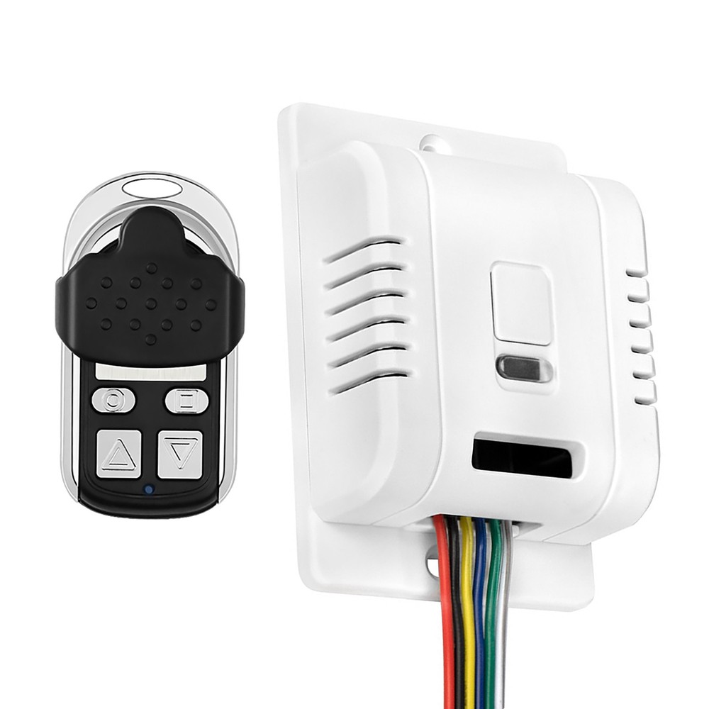 New DC12V RF433MHz Relay Receiver Module 3CH ABS Wireless Remote Control Switch