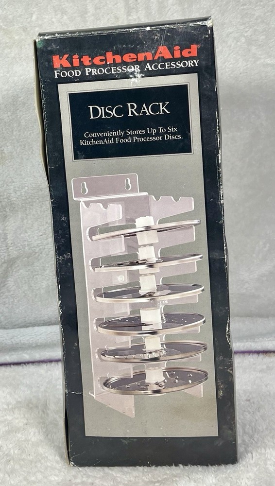 KitchenAid Food Processor Disc Storage Rack Accessory New Open Box NOS