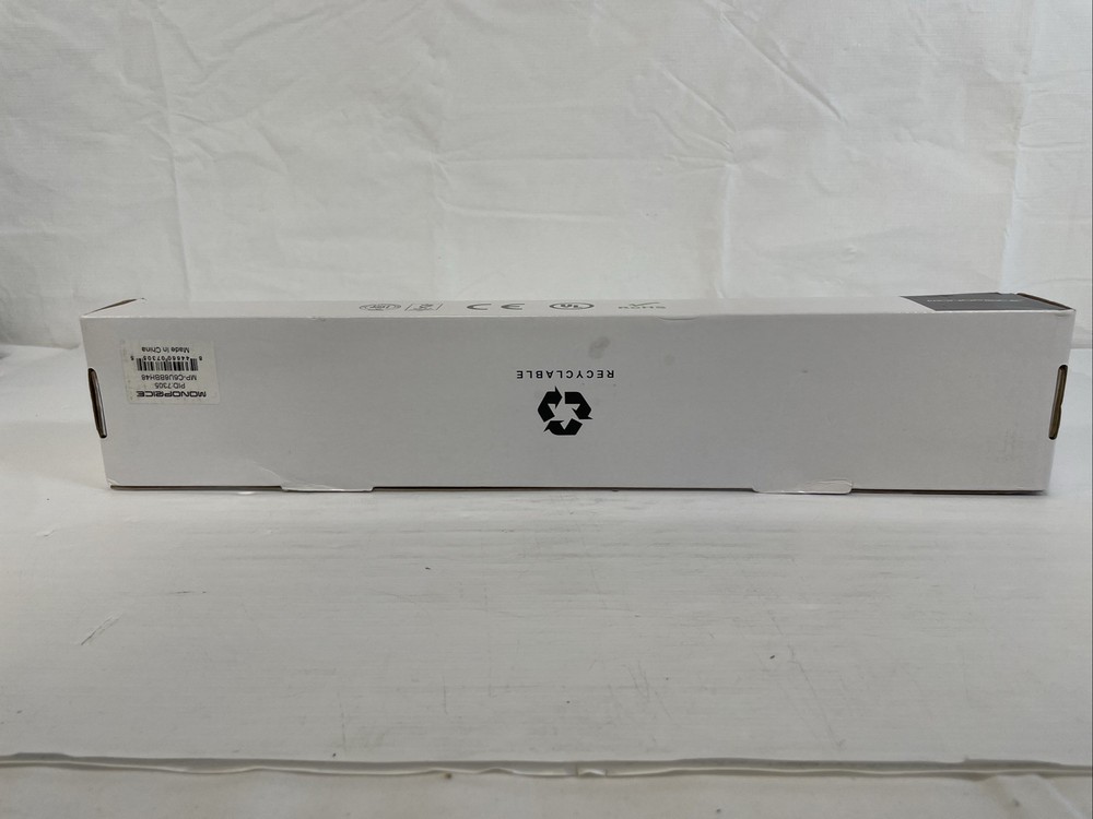 NEW Monoprice Network Patch Panel 19" 7305 MP-C6U8BBH48 Ethernet