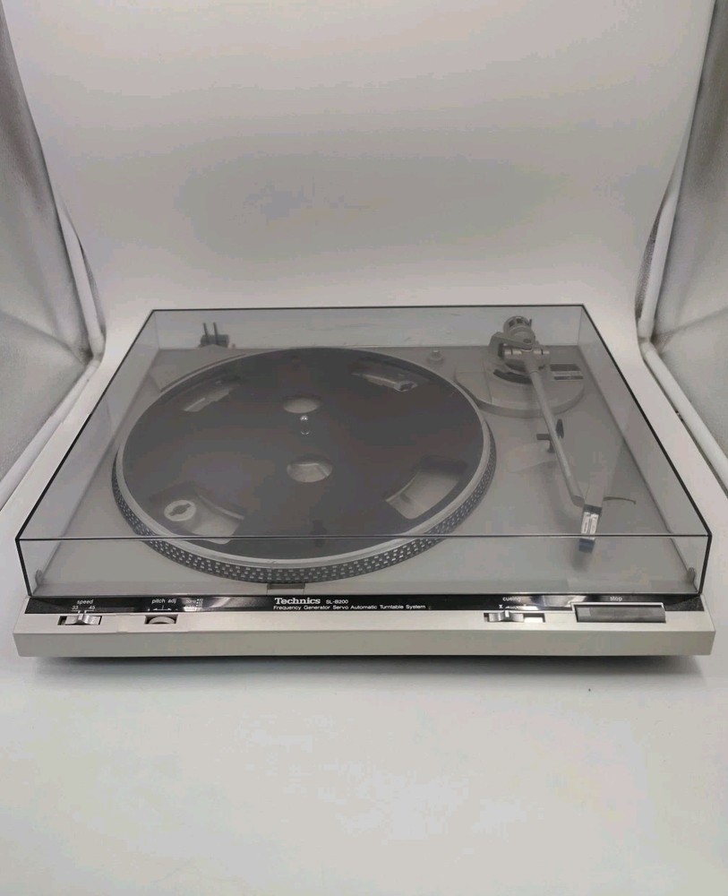 Technics SL-B200 Frequency Generator Servo Automatic Turntable Works (Read!)