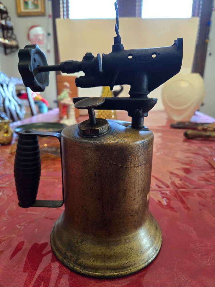 Vintage Lenk Gasoline Blo Torch