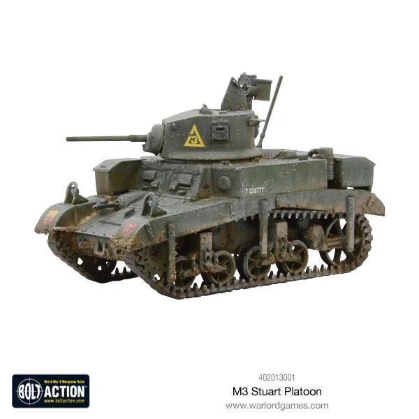 Bolt Action - M3 Stuart Platoon