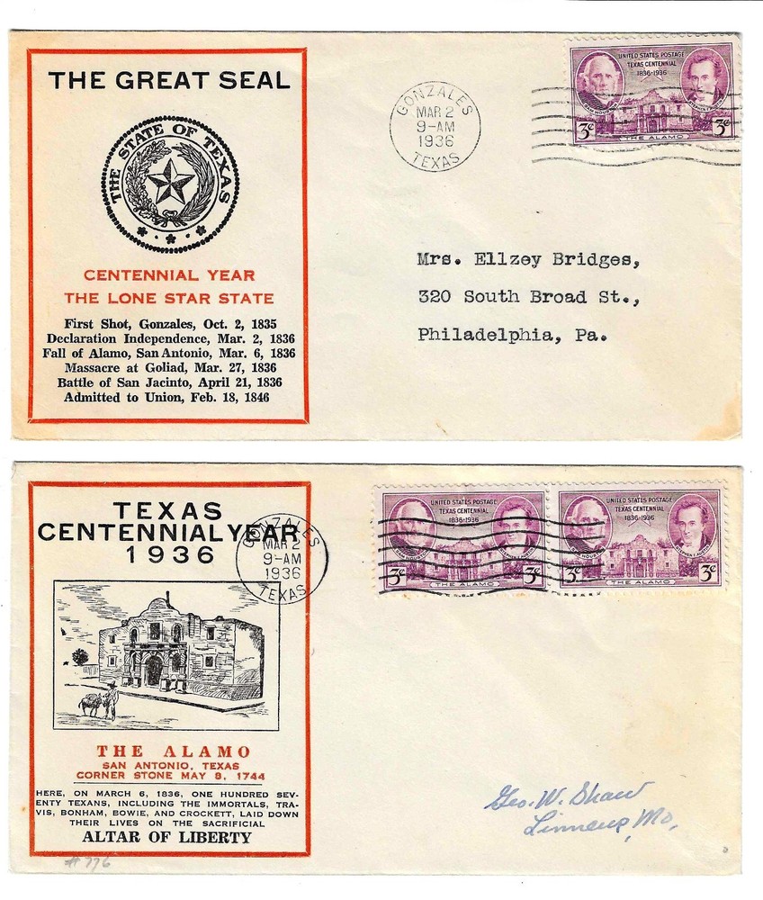 FDC's  776-28 ,  776-29  --  Texas