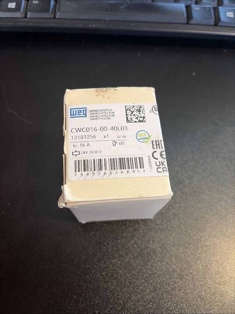 WEG CWC016-00-40L03 Mini Contactor 24VDC