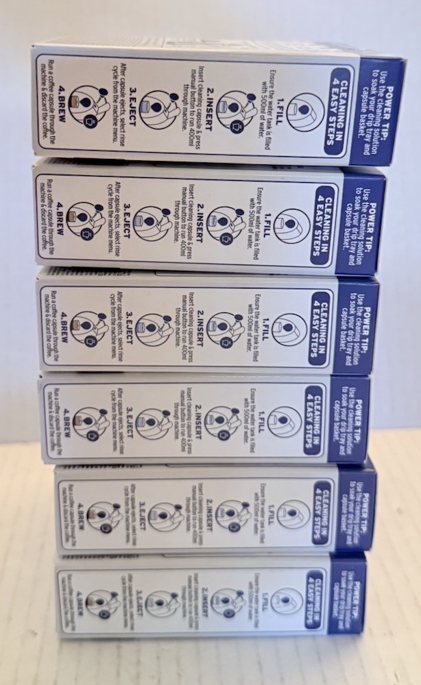 Coffee Machine Cleaning Capsules