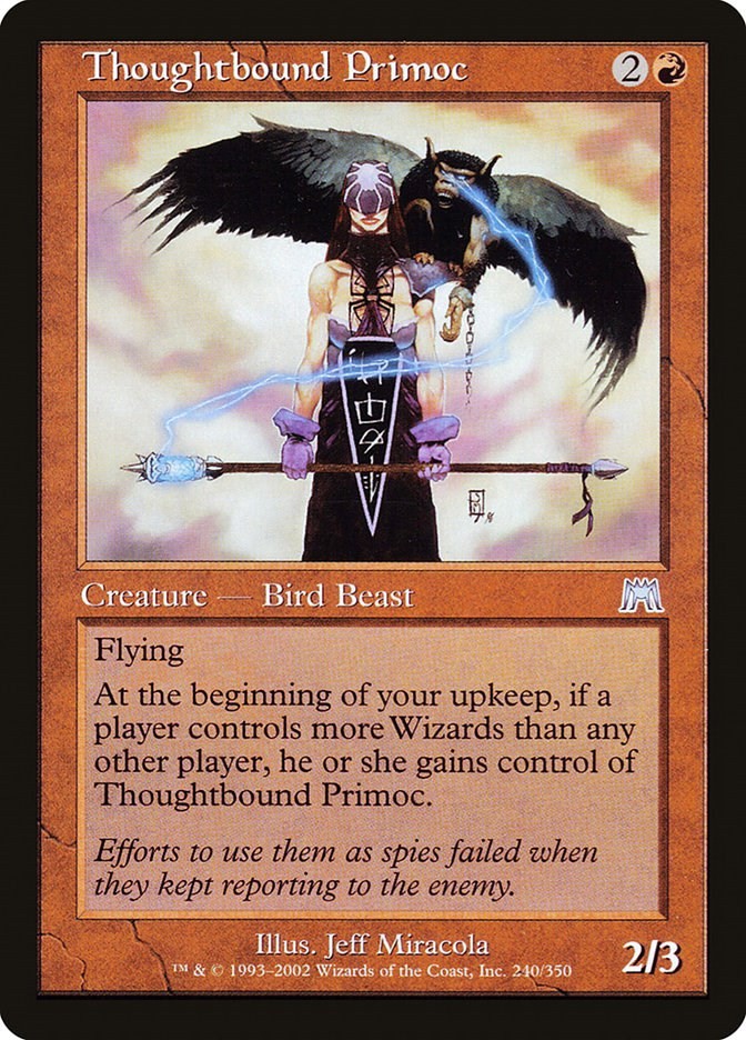 Thoughtbound Primoc Onslaught 240 MTG LP
