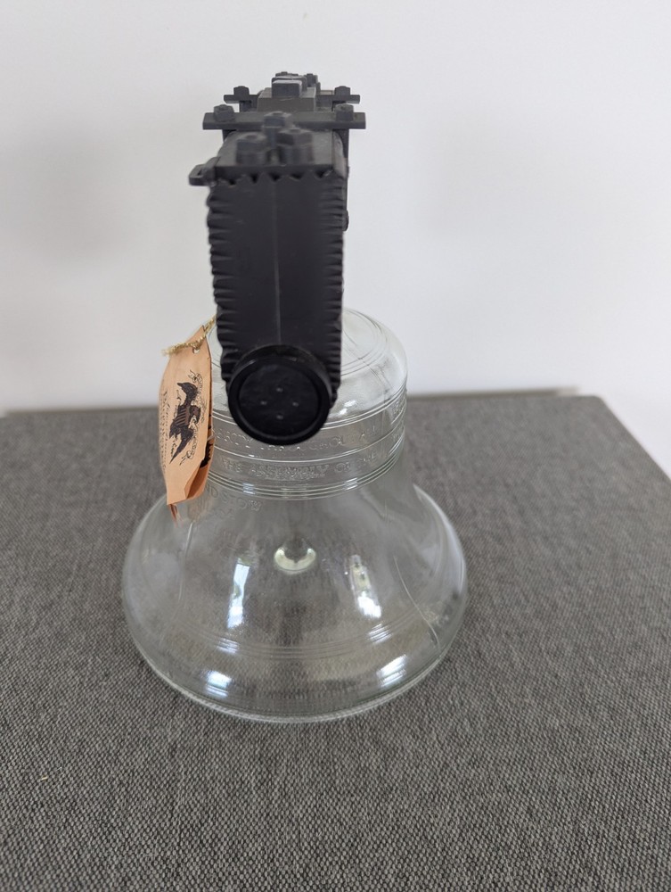 Lejon Brandy Liberty Bell Bottle 1976 Bicentennial Commemorative Bar Empty