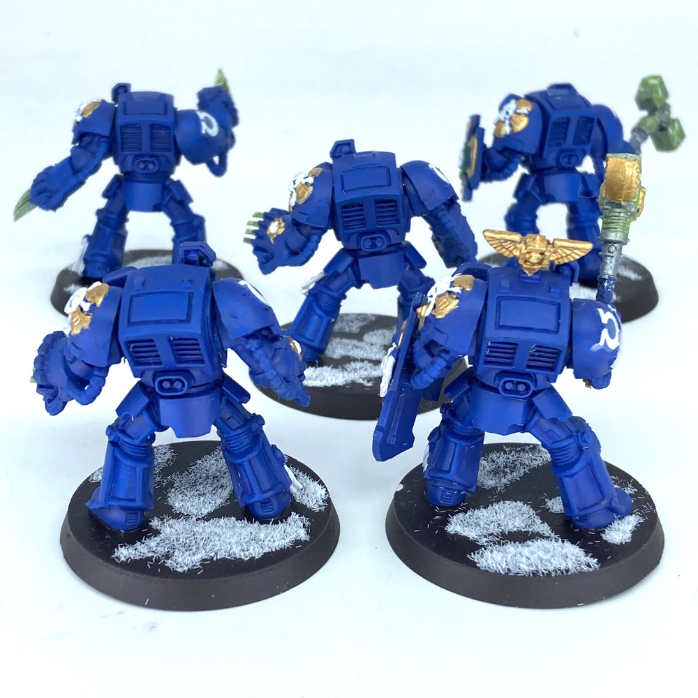 Assault Terminators Squad - Ultramarines - Warhammer 40K Games Workshop C3146