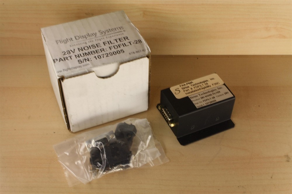 Flight Display Systems 28V Noise Filter FDFILT-28