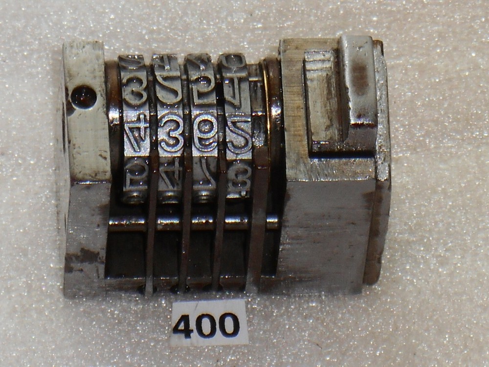 ATLANTIC | Reverse letterpress numbering machine | 400