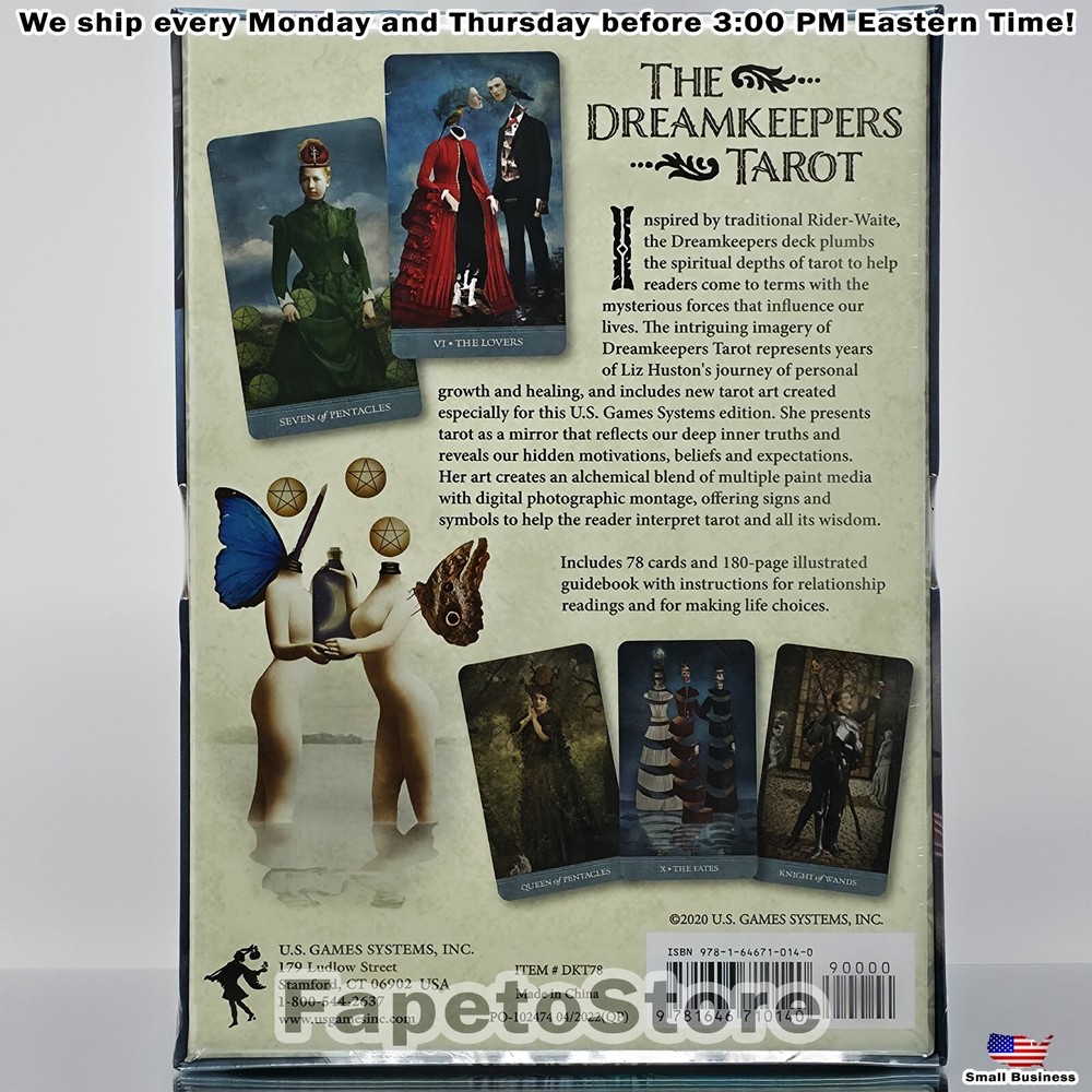U.S. Games Systems - Dreamkeepers Tarot, Oracle Deck and Guidebook