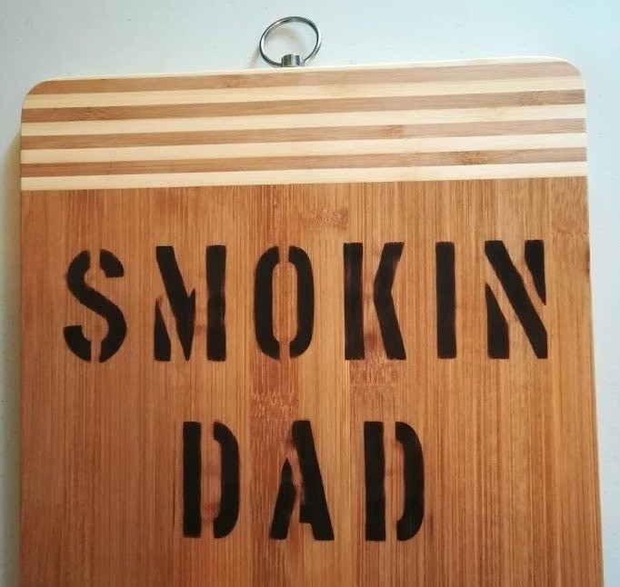 Smokin Dad Cutting Board