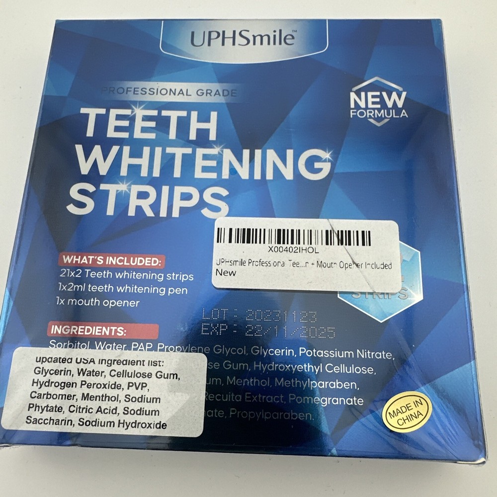 2 Pack Uphsmile Teeth Whitening Strips