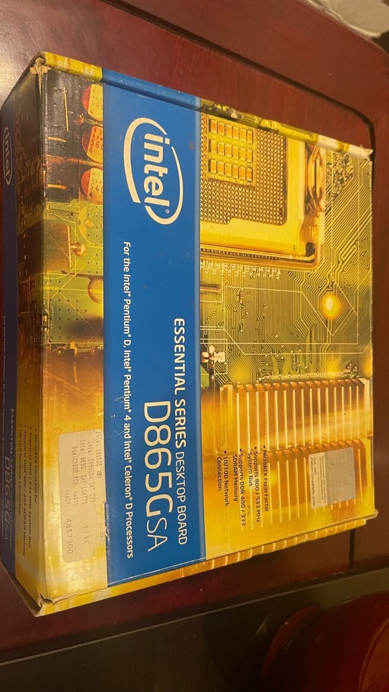 Intel D865GSA for intel pentium D, intel pentium 4 and intel celeron D processor