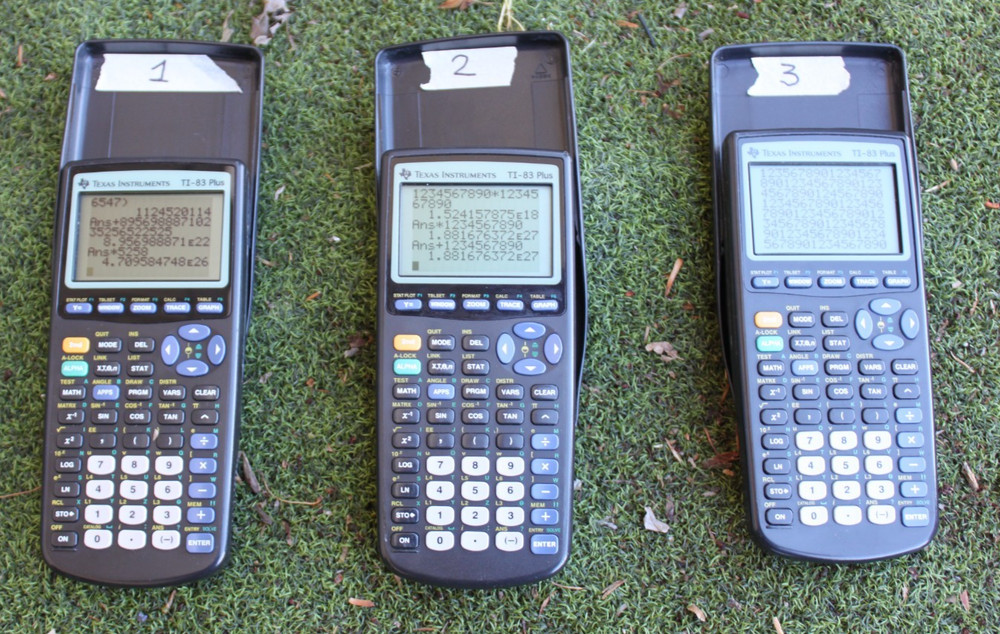 Texas Instruments TI-83 Plus Graphing Calculator, TESTED