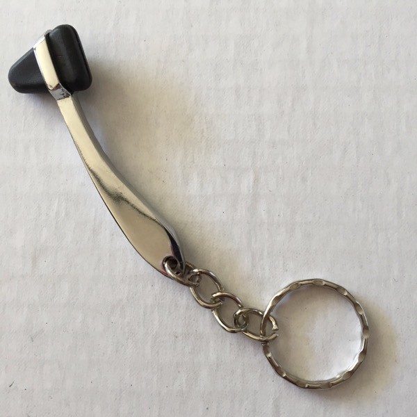 Percussion Hammer keychain, stainless steel